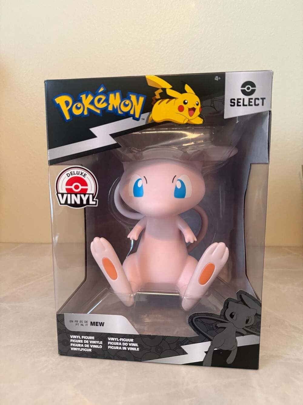 Pokémon Select Series 3 Mew Deluxe Vinyl Figure